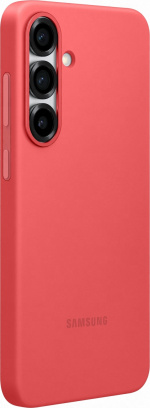 Samsung Galaxy S25+ Silicone suojakuori, punainen