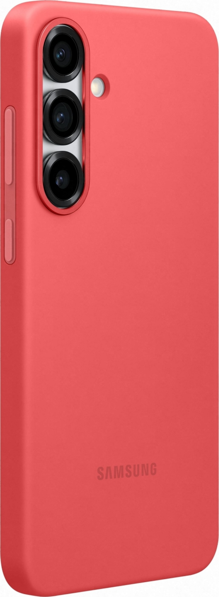 Samsung Galaxy S25+ Silicone suojakuori, punainen