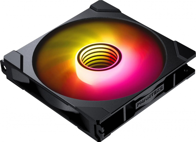 Phanteks M25 Gen2 140 mm PWM DRGB Reverse tuuletin, musta