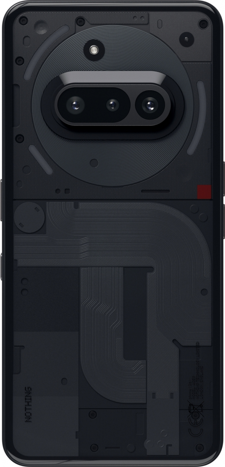 Nothing Phone (3a) puhelin, 256/12 Gt, musta