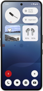 Nothing Phone (3a) puhelin, 256/12 Gt, valkoinen