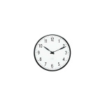 Arne Jacobsen Clocks Arne Jacobsen – Station-seinäkello – Ø16 cm – musta