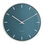 Arne Jacobsen Clocks Arne Jacobsen – City Hall -seinäkello – Ø21 cm – vihreä