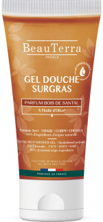 BeauTerra Ultra Rich -suihkugeeli – santelipuu – 200 ml