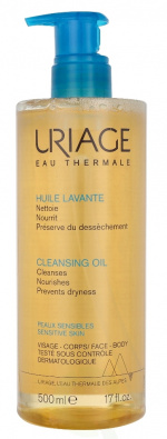 Uriage Cleansing Oil 500 ml Sensitive Skin