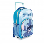 Disney Stitch - koululaukku, pyörillä - 24 x 36 x 12 cm (WD17301)