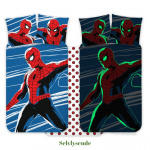 BrandMac Vuodevaatteet – Juniorikoko 100 x 140 cm – Spiderman 1053 Glow (1029355)