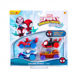 Disney Spidey – Amazing Metals -autot, 4 kpl (SNF0378)