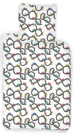 BrandMac Vuodevaatteet – Juniorikoko 100 x 140 cm – Autokilpailu (1000431)