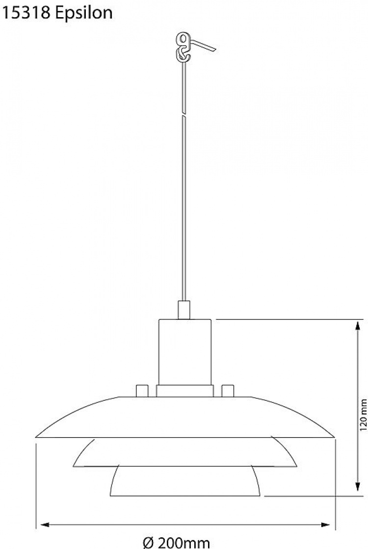 Aneta Ikkunalamppu EPSILON 15318-12Aneta