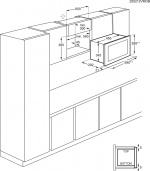 Electrolux Sisäänrakennettava mikroaaltouuni LMS2173NBElectrolux