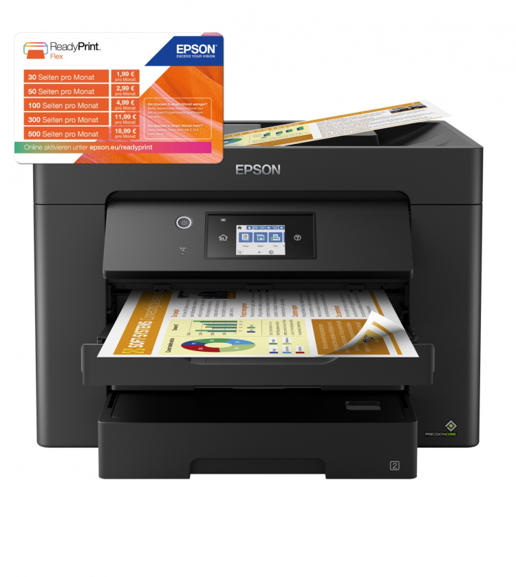 Epson Mustesuihkutulostin WorkForce WF-7830DTWFEpson
