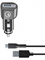 Cellularline Matkapuhelintarvikkeet Autolaturi 15 W, Huawei-yhteensopiva, sis. USB