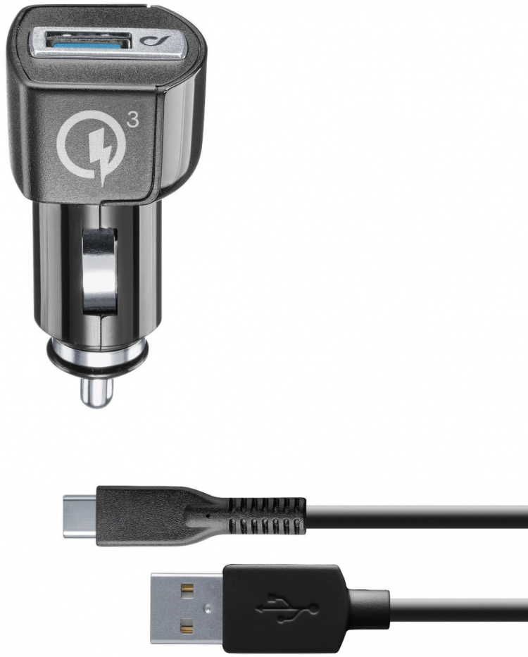 Cellularline Matkapuhelintarvikkeet Autolaturi 15 W, Huawei-yhteensopiva, sis. USB