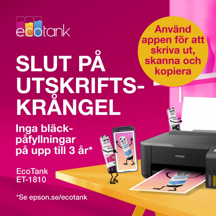 Epson EcoTank ET-2871 -mustesuihkutulostinEpson
