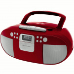 Soundmaster Boombox CD/MP3 DAB+/FM-radio Kassett USB SCD7800RO Röd