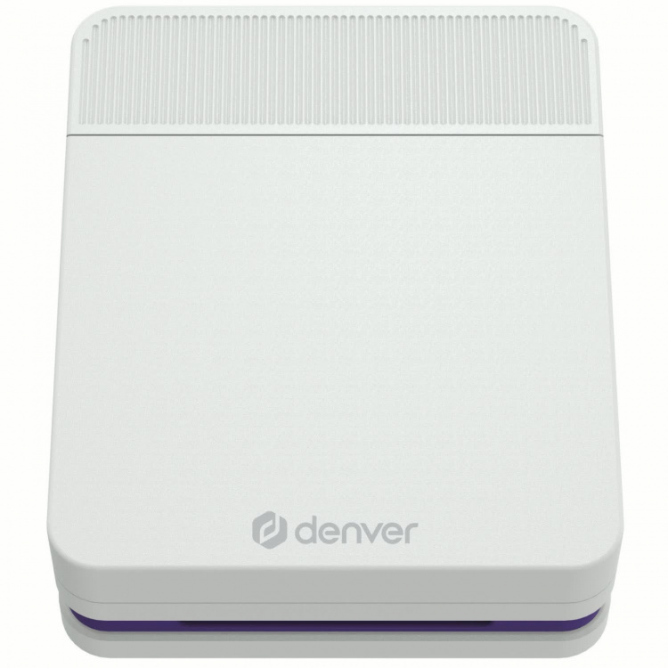Denver Mobil färg-skrivare Bluetooth Batteri App-styrd MCP-6010 Vit