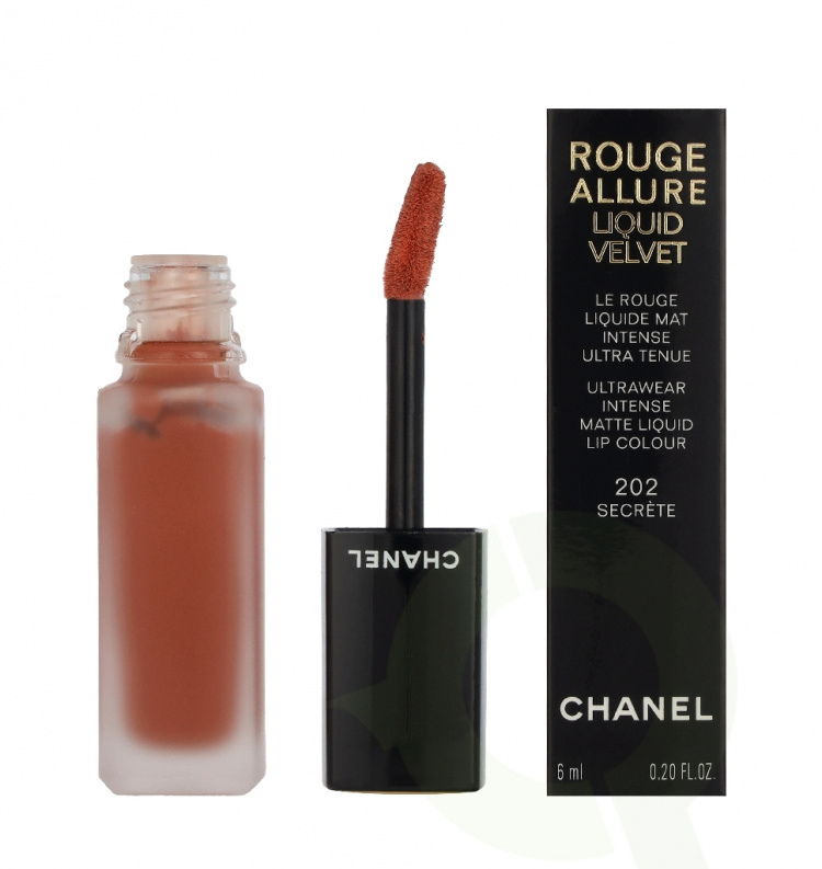 Chanel Rouge Allure Liquid Velvet Lipstick 6 ml #202 Secrete