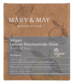 Mary & May Mary&May Lemon Niacinamide Glow Wash Off Pack 125 g