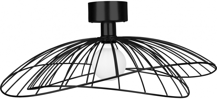 Globen Lighting Plafond Ray Svart Globen Lighting