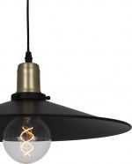 Globen Lighting Taklampa Disc Svart Globen Lighting