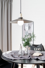 Globen Lighting Taklampa Disc Svart Globen Lighting
