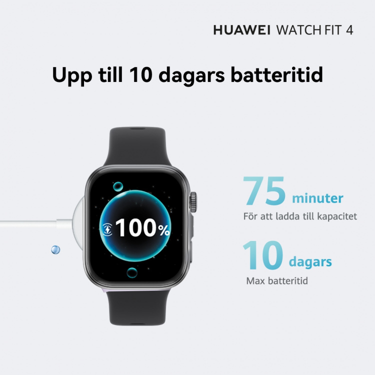 Huawei Smartwatch Watch Fit 4 - White Huawei