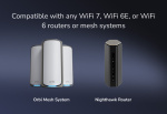 Netgear Nighthawk A9000 WiFi 7 USB 3.0 Adapter, 6.5 Gbps Netgear