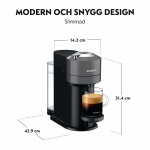 Nespresso Kapselmaskin Vertuo NEXT ENV120.GY Nespresso