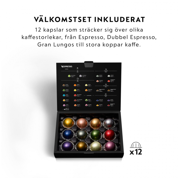 Nespresso Kapselmaskin Vertuo NEXT ENV120.GY Nespresso