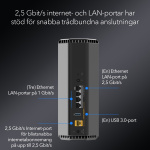 Netgear Nighthawk WiFi 7 Router RS500, 12Gbps Netgear