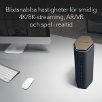 Netgear Nighthawk WiFi 7 Router RS600, 18Gbps Netgear