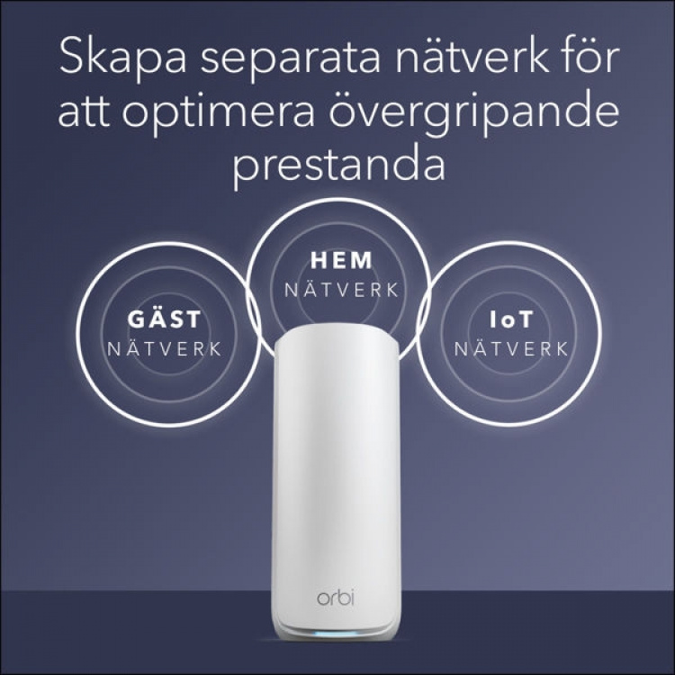 Netgear Orbi 870 Series Tri-Band WiFi 7 Mesh 3-Pack Netgear