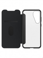Otterbox React Folio Samsung Galaxy S25+ Black Crystal - clear/black