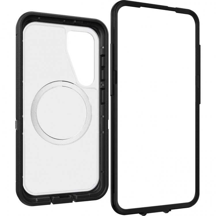 Otterbox Defender XT Clear Magnets Samsung Galaxy S25 Dark Side - clear/black