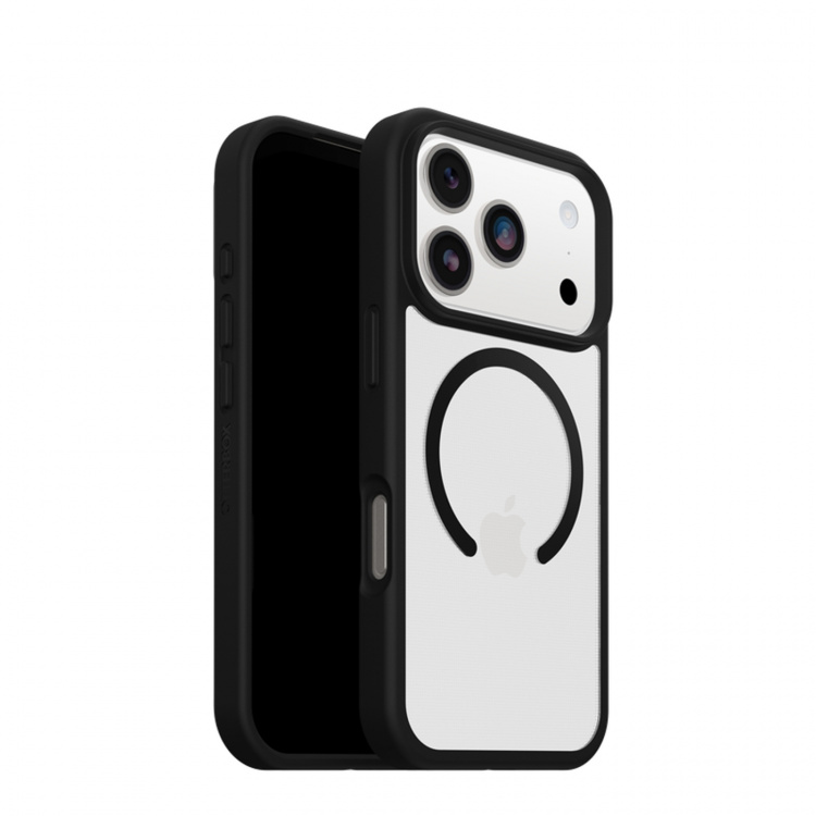 Otterbox React Magsafe Iphone 17 Pro - Black Crystal Clear/Black