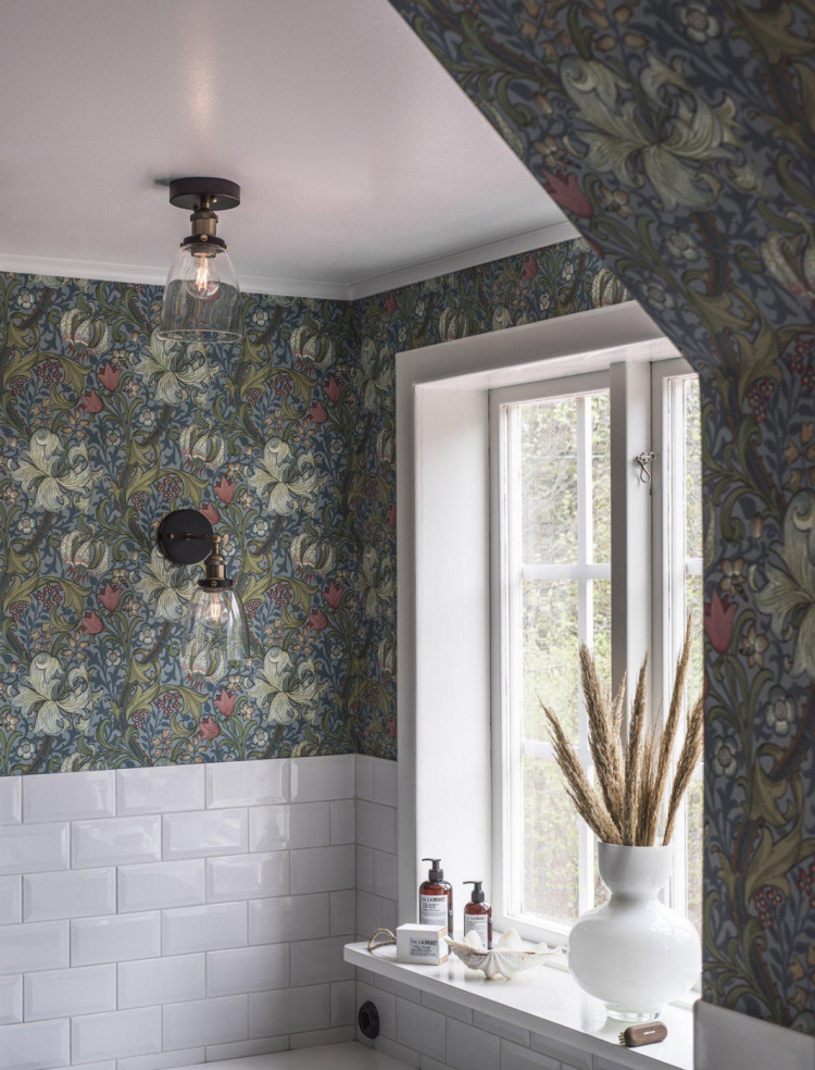 PR Home Vägglampa Kappa Svart/mäss Klar 14cm PR Home