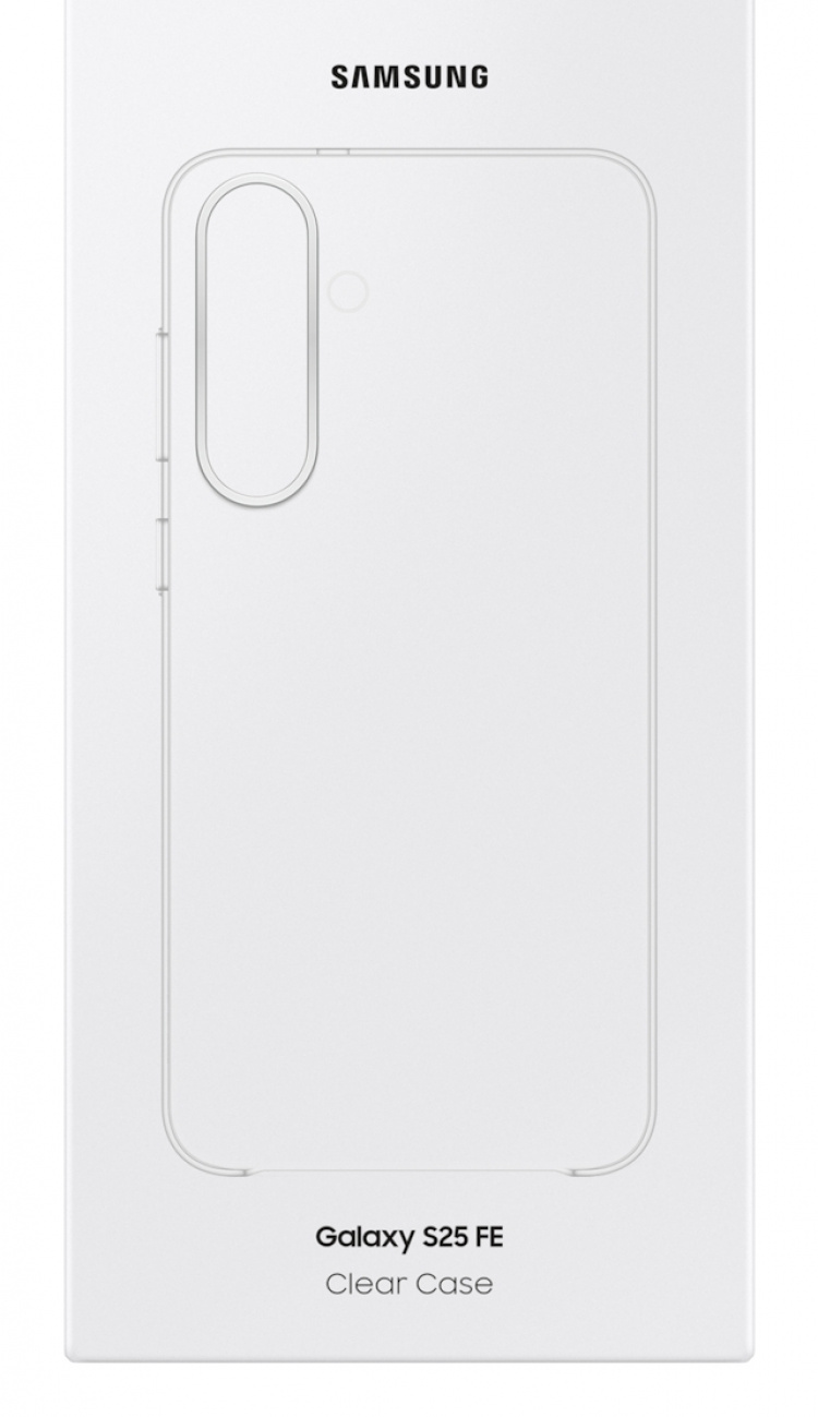 Samsung Galaxy S25 Fe Clear Case - Transparent Samsung