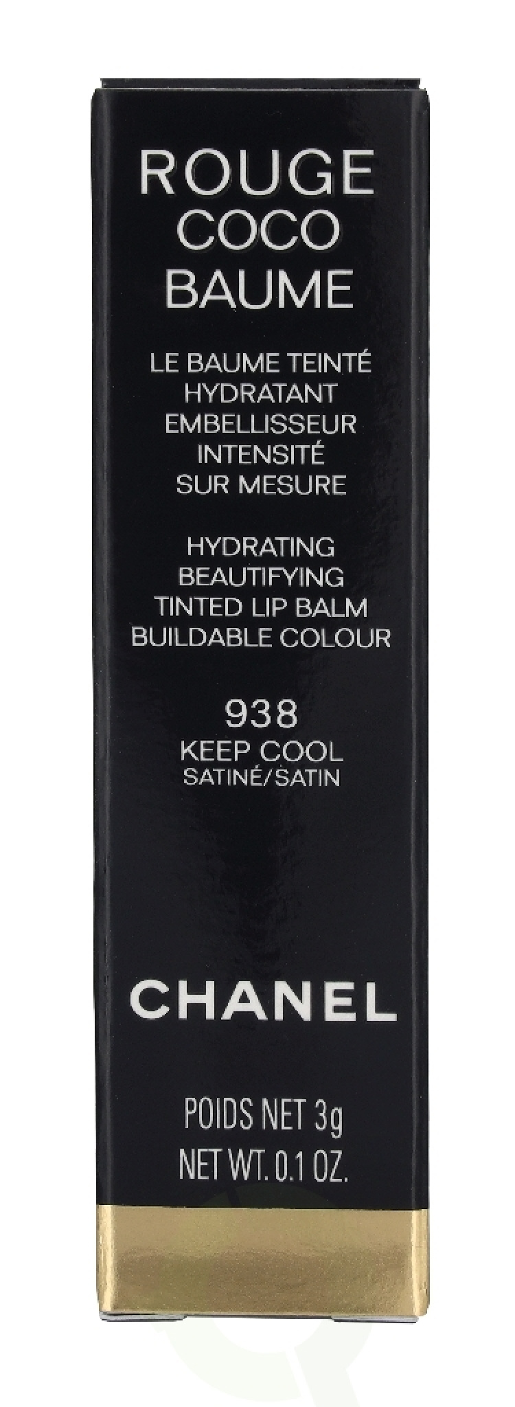 Chanel Rouge Coco Hydrating Beautifying Tinted Lip Balm 3 g #938 Keep Cool