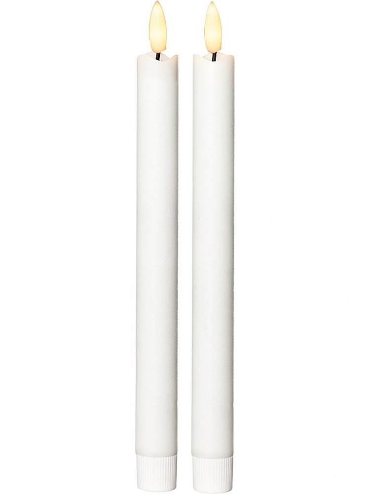 Star Trading Ljus 063-30 LED 2-pack Flamme Vit 2 Star Trading