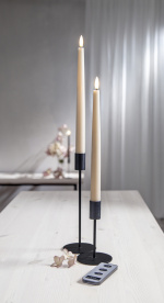 Star Trading LED-Antikljus 2p. FlammeSlim beige Star Trading