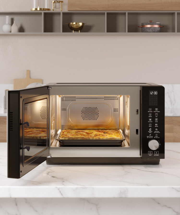 Whirlpool Mikrovågsugn MAX 38 IX Whirlpool