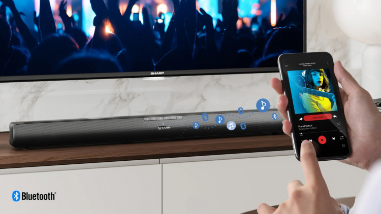 Sharp Soundbar HT-SB100 2.0 W. HDMI/BT SHARP