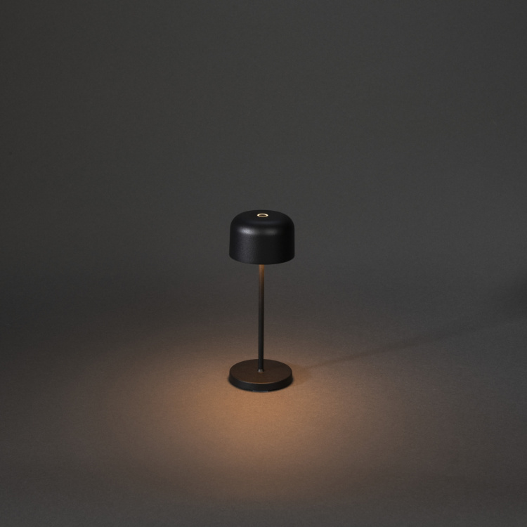 Konstsmide Bordslampa Lille mini svart Konstsmide