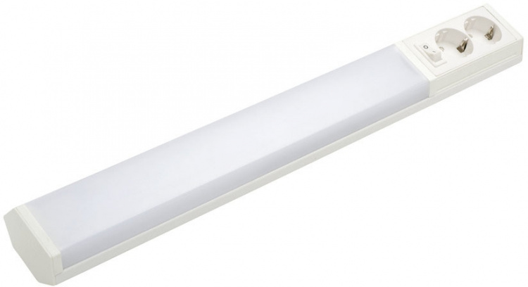 Airam Bänkbelysning LED Handy 750mm 2 x uttag IP21 Airam