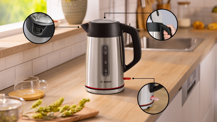 Bosch Vattenkokare MyMoment TWK5M440 Rostfritt Bosch