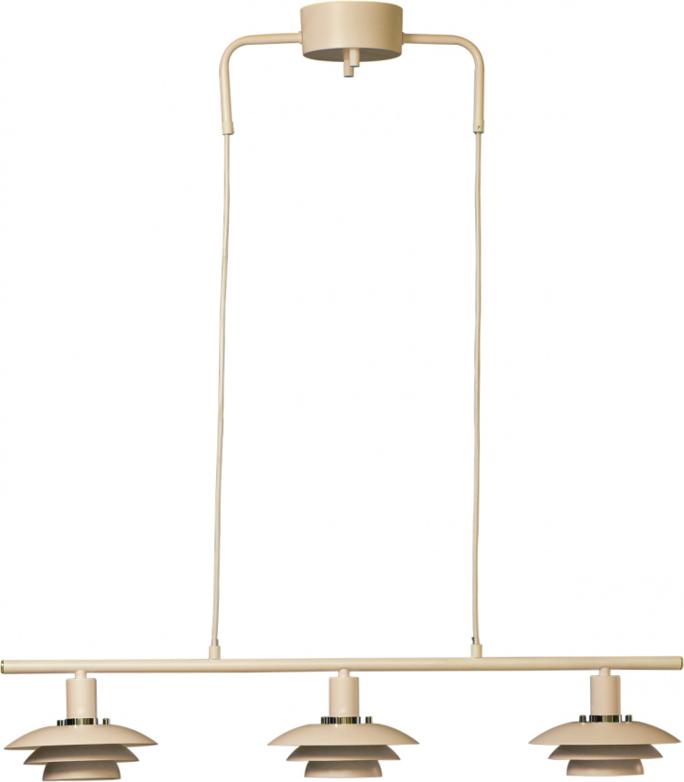 Aneta Taklampa Epsilon sand 3xE14 15317-02 Aneta