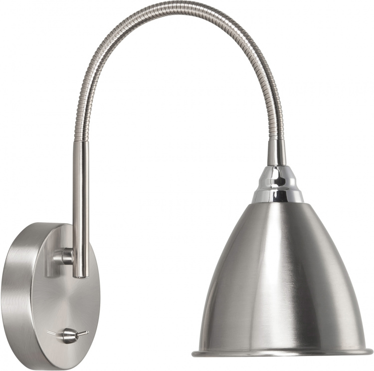 Armaturhantverk Vägglampa Smögen Nickel V770/12 Armaturhantverk