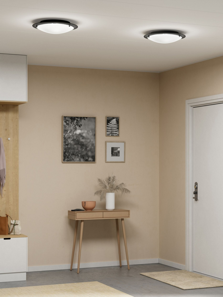 Belid Plafond Cirklo Ø40 svartstrukt Belid