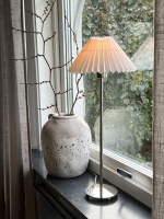 Aneta Bordslampa Ester silver / vit 18338-26-01 Aneta